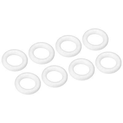 1.1 Inch Foam Wreath Forms Round Craft Rings for DIY Art Crafts Pack of 8 -  White - Yahoo Shopping