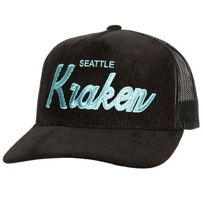 Seattle Kraken Youth Pre-Curved Snap Cap - Navy