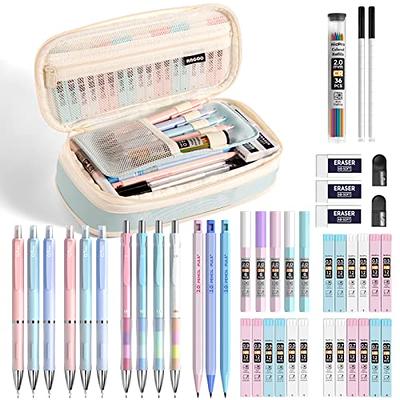 Nicpro Pastel Art Mechanical Pencil Bulk Set, 26 PCS Cute Drawing Penc