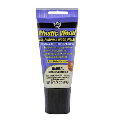 DAP Plastic Wood Latex Wood Filler, 3 oz, Natural - Yahoo Shopping