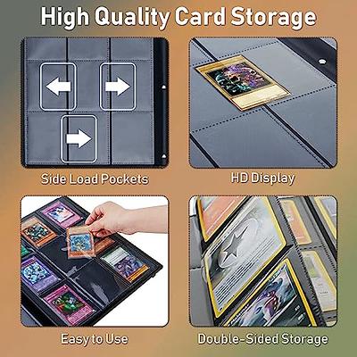 BPQOJB Trading Card Binder,9 Pocket Trading Cards Album Display