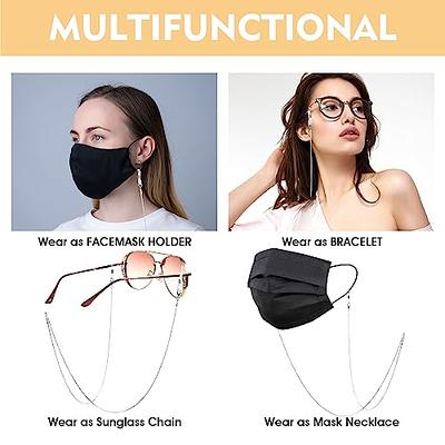 WLLHYF Eyeglass Chains for Women 1 Pc Metal Eyeglasses Sunglasses Chain  Hanger 75cm Strap Holder Around Neck Glasses Chain Face Mask Lanyard  Necklace for Girls - Yahoo Shopping