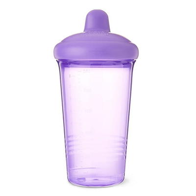 BuubiBottle Sip Sippy Cup with Straw, Proton Purple