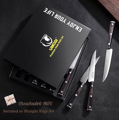  Vikenoff Handmade Boning Knife with Fish Scaler - 6 German  Stainless Steel Blade, Full Tang with Wooden Handle, Premium Kitchen Knife  in Custom Gift Box