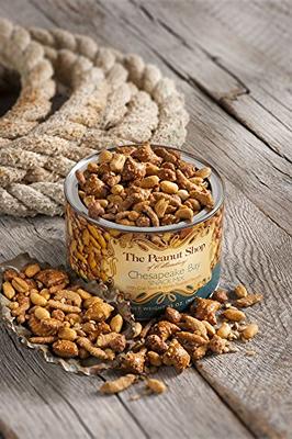 Virginia Diner - Gourmet Natural Extra Large Chocolate Peanut Butter Covered Virginia Peanuts 20 Ounce Tin