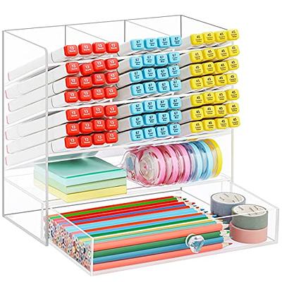 Wrapables Pen Organizer with 4 Compartments Desk Storage Organizer