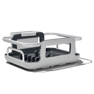 PXRACK Dish Drying Rack, Expandable(12.8-21.5) Rack with Silver