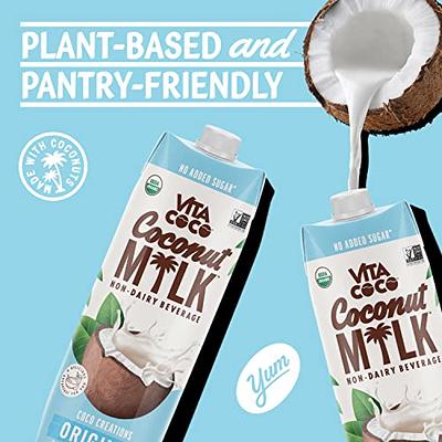 Vita Coco Original Organic Coconut Milk, Plant Based, Dairy Free