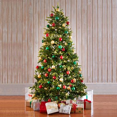 7'H Fraser Fir Tree by BrylaneHome in Green - Yahoo Shopping