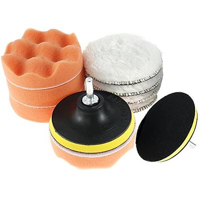 GiftAmaz Polishing Buffing Wheel Set, Wool Felt Cotton for Rotary Tool  Accessories, Mini Brush Polishing Kit with 1/8 Inch Shank for Buffing  Wheels