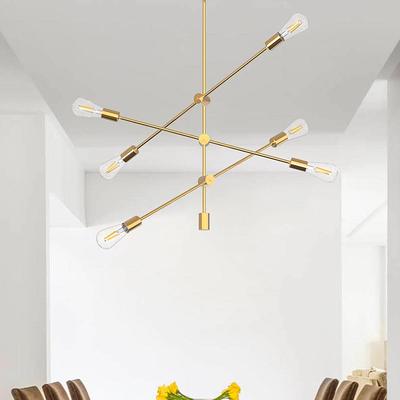 Millennium Lighting Delvona 4-Light Modern Gold Modern