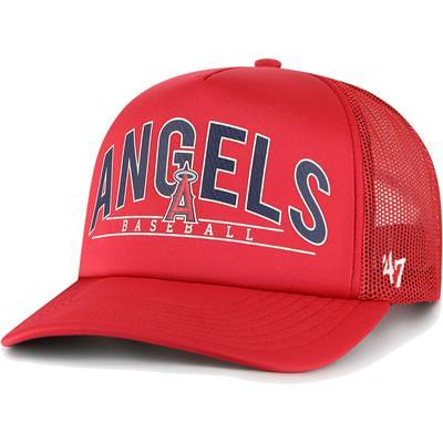 Los Angeles Angels '47 2021 City Connect Captain Snapback Hat - Red