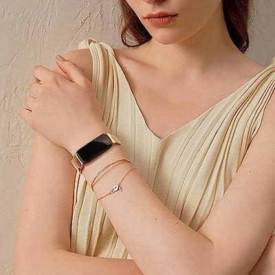 Bracelet acier Fitbit Inspire 3 (champagne) 