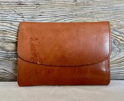 Coach, Bags, Vintage Coach Leather Wallet
