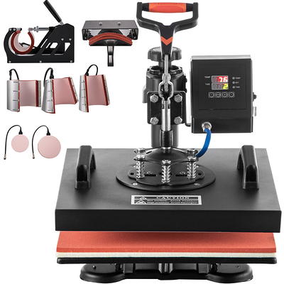 BENTISM Heat Press Machine 8 in 1, 15x15 Combo Swing Away T Shirt  Pressing Machine, Sublimation Heat Press Transfer Machine for T-Shirt Hat  Cap Mug Plate - Yahoo Shopping