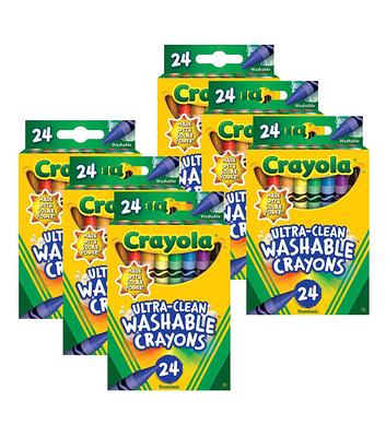 Crayola 64ct Ultra Clean Washable Crayons : Target