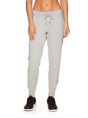 Xersion Womens Fleece Mid Rise Plus Jogger Pant