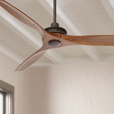 Casa Vieja 52 Casa Breeze Tropical Coastal Indoor Outdoor Ceiling Fan with  Light LED Remote Control Oil Brushed Bronze Palm Leaf Damp Rated for Patio