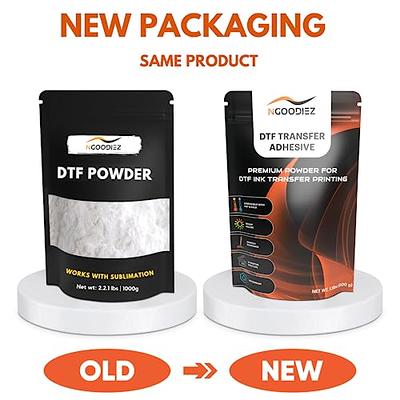 NGOODIEZ DTF Powder - Hot Melt Adhesive, DTF and Sublimation