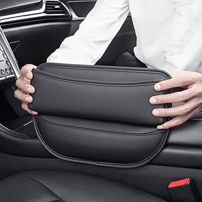 Car Seat Gap Filler Organizer Universal PU Leather Front Car Driver Seat  Crevice Storage Box Pockets Auto Interior Accessories