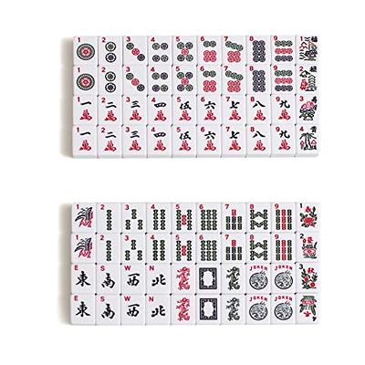 QUANTA American Mahjong Set - Pink Soft Bag, 166 Premium White Tiles, 4  All-in-One Rack/Pushers, Mah Jongg Game Set(Pink) : Buy Online at Best  Price in KSA - Souq is now 