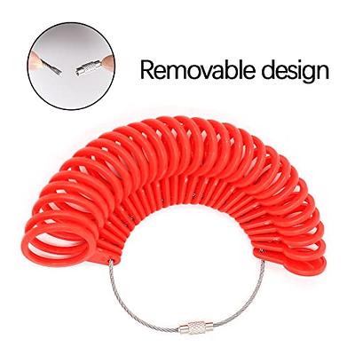 Ring Sizer Measuring Tool A-Z Ring Measurement Tool Ring Sizer Measurement  Scales Set Ring Size Rod Ring Measuring Tool for Measure Finger Ring Size -  Yahoo Shopping