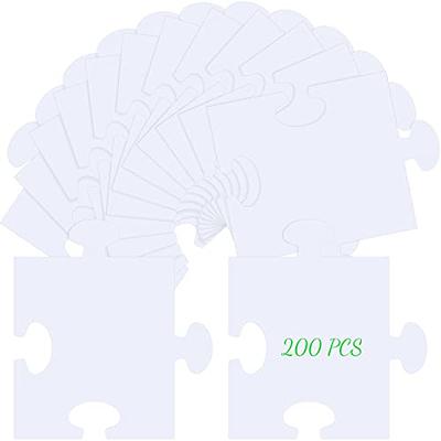  100 Piece Blank Puzzle with Puzzle Tray to Draw on, Each Piece  is Unique, Make Your Own Wooden Jigsaw Puzzles, Custom Puzzle 14.2x10.6  Inches for Crafts & DIY : Toys 