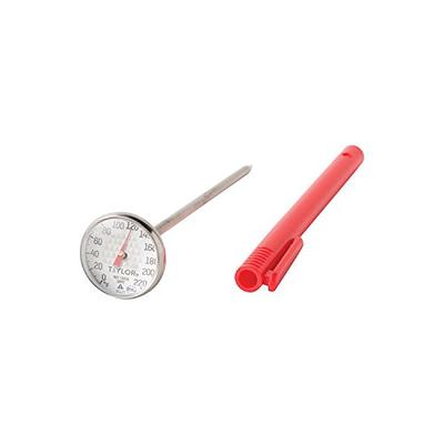 Taylor Instant Read Digital Meat Food Grill BBQ Cooking Kitchen  Thermometer, Comes with Pocket Sleeve Clip, Red