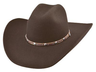 Justin 2X Buster 100% Wool Felt Buster Cowboy Hat, 4-1/2 in. Brim