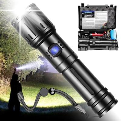 Rechargeable Flashlights High Lumens, 200000 Lumens Super Bright