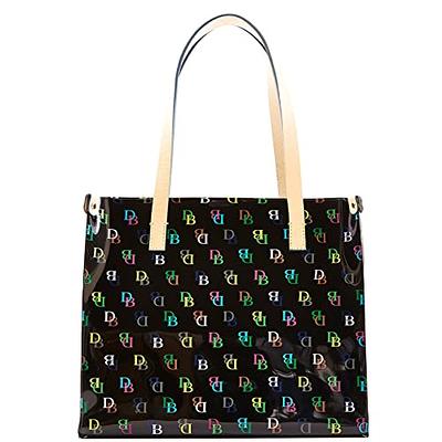 Dooney & Bourke Saffiano Medium Logo Lock Tote