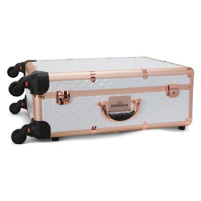 VEVOR 2 in 1 Nylon Rolling Makeup Case with Wheels Travel Cosmetic Cases  Detachable Professional Rolling Trolley Makeup Travel Case Oxford Vanity  Portable Makeup Artist Organizer Box