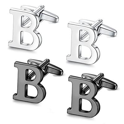 Personalized Initial cufflinks for men