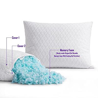 EverSnug Adjustable Layer Pillows for Sleeping - Set of 2, Cooling, Luxury  Pillows for Back, Stomach or Side Sleepers (King (Pack of 2)) - Yahoo  Shopping