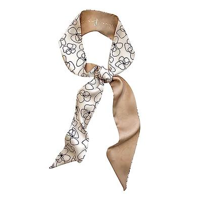 New Silk Scarf Pony Tie Bag Handle Wrap Accessories Ribbon 