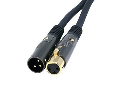 Monoprice 1.5ft Premium 2 RCA Plug/2 RCA Plug M/M 22AWG Cable - Black 