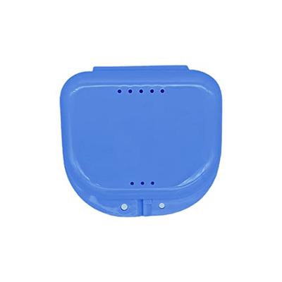 Y-Kelin Retainer Box Retainer Container Partial Denture Box, Blue+