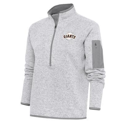 San Francisco 49ers Antigua Women's Course Full-Zip Jacket - Oatmeal