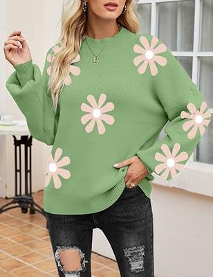 Zeagoo Sweaters for Women 2024 Turtleneck Fall Fashion Long Sleeve