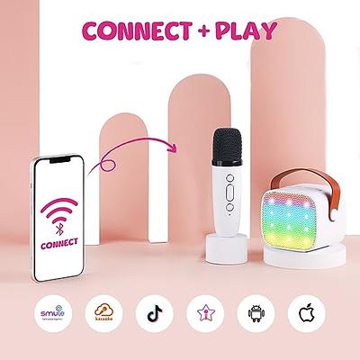 YLL Kids Karaoke Machine Portable Bluetooth Speaker with Wireless