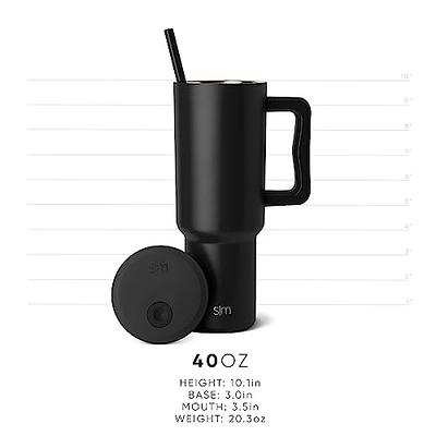 Simple Modern 40 oz Tumbler with Handle and Straw Lid