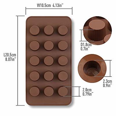 Food Safe Chocolate Silicone Mold (15 Cavity)