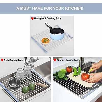 Roll Up Dish Drying Rack Kitchen Sink Dish Drying Rack - Temu