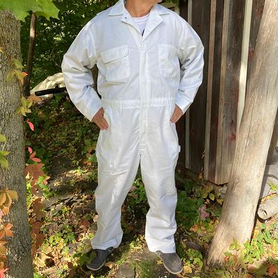 Vintage Coveralls White Jumpsuits Big Mac Painter Work Costume