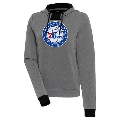 Women's Antigua Gray New York Rangers Axe Bunker Tri-Blend