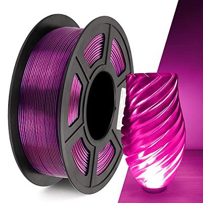 SUNLU PETG 3D Printer Filament, PETG Filament 1.75mm Dimensional Accuracy  +/- 0.02 mm, 1 KG Spool, PETG Black+Transparent