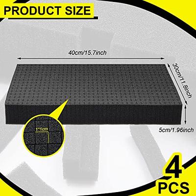 Hoolerry 2 Pcs Customizable Polyethylene Foam Packing Foam Insert