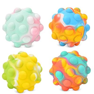 Number Pop Push Fidget Toys Adult Bubble Stress Relief Squeeze Toys  Antistress Pop Soft Squishy Gifts Kids Educational Toys