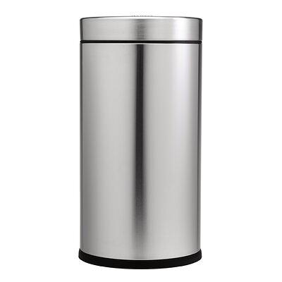 Simplehuman 50l Slim Open Commercial Trash Can Brushed Stainless Steel :  Target