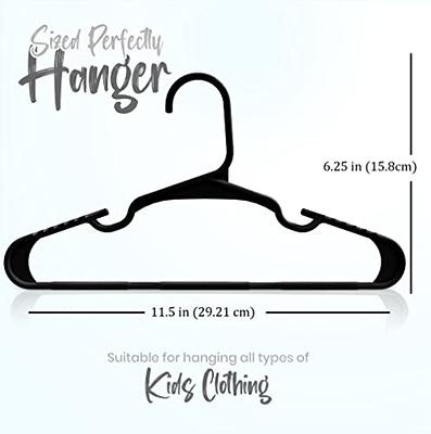  Utopia Home Kids Hangers Velvet (Pack of 50) - 11 Inch Durable  Baby Hangers for Closet - Perfect Toddler Hangers for Everyday Use (Grey) :  Home & Kitchen